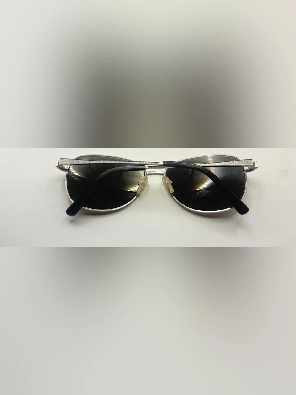 Chelsea Morgan Sun CMS4005 Silver Oval Metal Sunglasses Frames Only